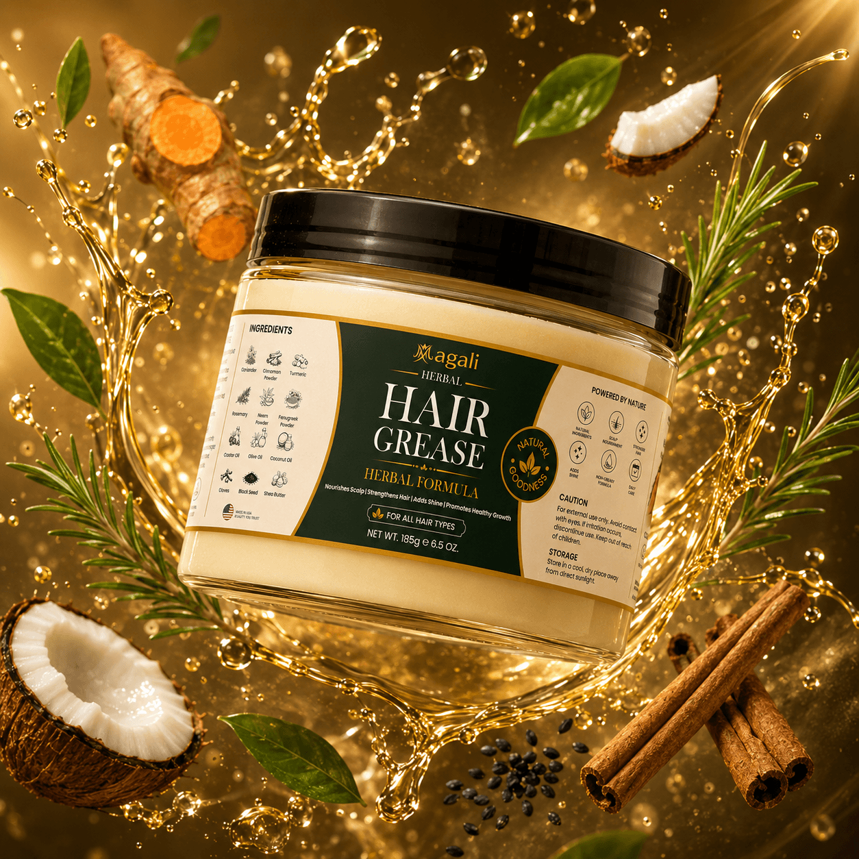 Magali Herbal Hair Grease thumbnail 3